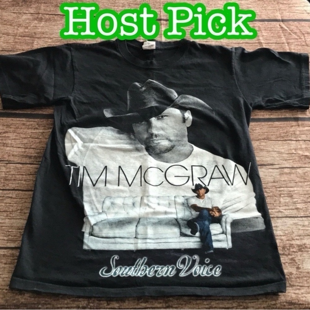 ✅Host Pick✅ ANVIL Tim McGraw Southern Voice T-shirt, Small